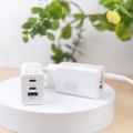 Nabíjačka Maxlife MXTC-08-65ACC PD QC 2x USB-C 1x USB 65W biela