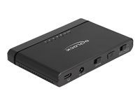 Radič úložiska - 2,5" / 3,5" zdieľané, M.2 - M.2 NVMe karta / SATA 6Gb/s - USB 3.2 (Gen 2) - čierna