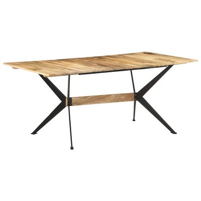 vidaXL Jedálenský stôl 180x90x76 cm mangovníkový masív
