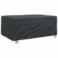 vidaXL Obal na nábytok Jednofarebný Čierna 210 x 130 x 70 cm 600D