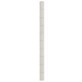 vidaXL Membrána proti burine biela 2x150 m PP