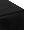 vidaXL Konferenčný stolík Čierny dub 60 x 50 x 40 cm Kompozitné drevo