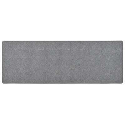 vidaXL Kobercový behúň tmavosivý 50x150 cm