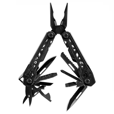 Gerber 30-001780 Truss Black multifunkčný nástroj, čierna, oceľ, 17 funkcií, puzdro