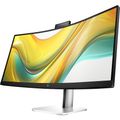 HP/534pm/34"/VA/3440x1440/100Hz/5ms/Blck-Slvr/3R Monitor, 34" WQHD, USB-C, 5Mpx webkamera, AI noise reduction, prohnutý displej, konferencní
