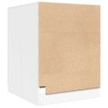 vidaXL Skrinka na práčku biela 71x71,5x91,5 cm