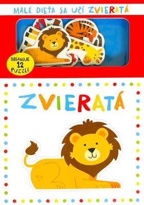 Malé dieťa sa učí Zvieratá