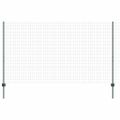 vidaXL Euro oplotenie s pilierom 10 x 1,4 m PVC potiahnutá oceľ Zelená