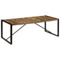 vidaXL Jedálenský stôl 220x100x75 cm, recyklovaný masív