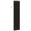 vidaXL Žalúzia Tmavohnedá 55 x 250 cm 35 mm Masívne Paulownia drevo