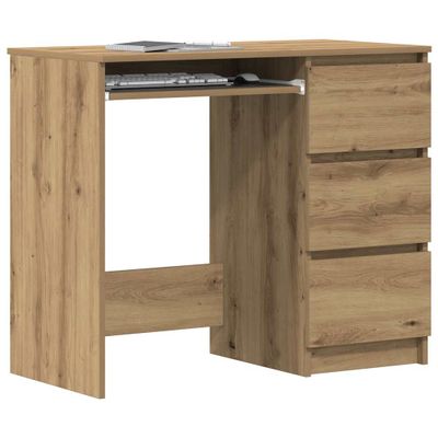 vidaXL Stôl Artisan Dub 90x45x76 cm Konštruktérske drevo