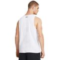 Tielko SPORTSTYLE LOGO TANK White - Under Armour, veľkosť XXL