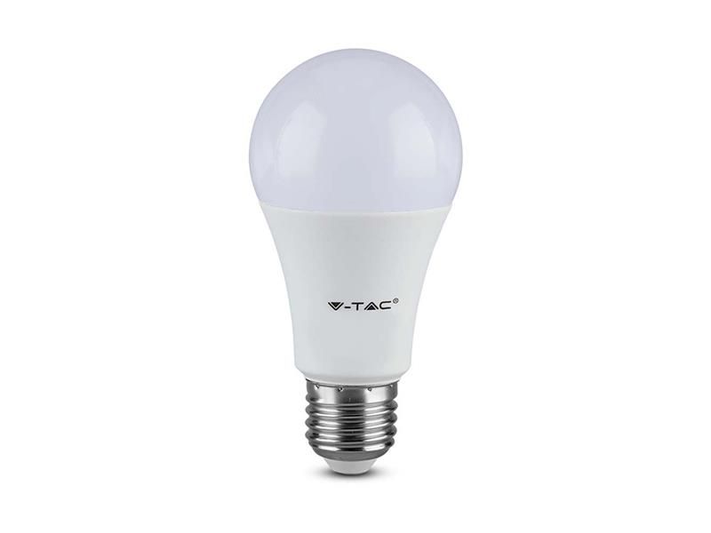 Žiarovka LED E27 8,5 W A60 biela teplá V-TAC VT-2099