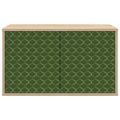 vidaXL Nástenný TV kabinet GELEEN 69 x 33 x 40 cm Dub sonoma