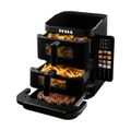 TESLA AirCook TrioZone Q636 XXL - multifunkčná trojzónová digitálna horúcovzdušná fritéza