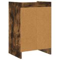 vidaXL Nočné stolíky 2 ks Dymový dub 40 x 30 x 60 cm Kompozitné drevo