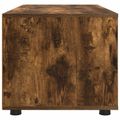 vidaXL TV skrinka 100 x 48 x 43 cm Dymová dub Kompozitné drevo