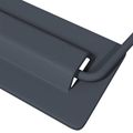 vidaXL Rukoväte na kuchyňu 12 ks Antracit 85 x 45 mm Kov