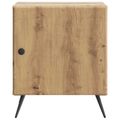 vidaXL Nočný stolík Dub artisan 43 x 34,5 x 50 cm Kompozitné drevo