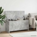 vidaXL Úložná truhlica Betónovo sivá 100 x 40 x 50 cm Kompozitné drevo
