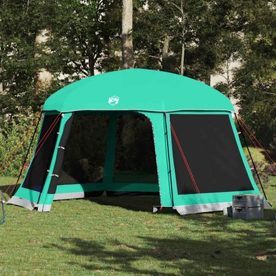 VidaXL Stan pri bazéne s odnímateľnými stenami zo sieťoviny 512x458 cm