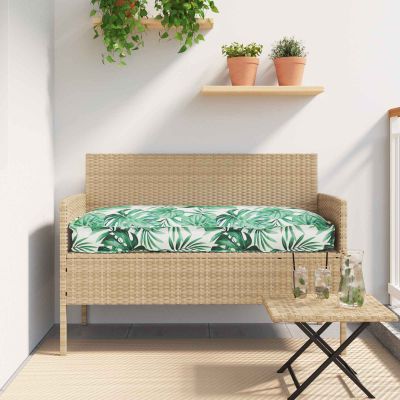 vidaXL Podložka Vzor listov 120 x 60 x 12 cm Oxfordská látka List