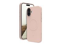 Zadný kryt pre mobilný telefón - Qi - kompatibilita s MagSafe - plast - ružová pink sand - pre Apple iPhone 16 Plus