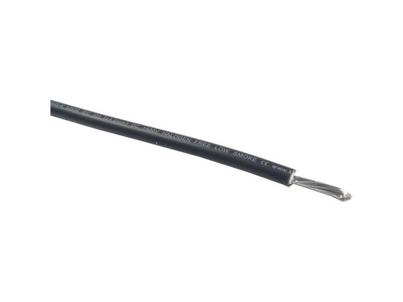 Solárny kábel 4mm2, čierny
