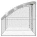 vidaXL Klietka pre sliepky 2 ks Strieborná 400 x 200 x 200 cm