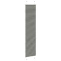 vidaXL plisovaná roleta antracit 45x200 cm Šírka látky 44,4 cm