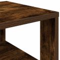 vidaXL Regál na topánky dymový dub 61x32x105 cm spracované drevo