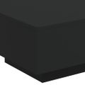 vidaXL Konferenčný stolík s LED svetlami čierny 55x55x31 cm