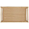 vidaXL Záhradný konferenčný stolík 100x55x33 cm bambus