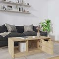 vidaXL Konferenčný stolík dub sonoma 102x50x36 cm kompozitné drevo