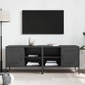 vidaXL TV skrinky 2 ks čierne 68x39x50,5 cm oceľ