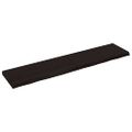vidaXL Kúpeľňová doska tmavohnedá 180x40x(2-6) cm ošetrený masív