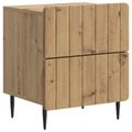 vidaXL Nočný stolík Dub artisan 43 x 34,5 x 49,5 cm Kompozitné drevo