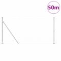 vidaXL Zvarené drôtené pletivo s betónovým základom 50 x 1,2 m