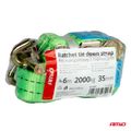 Upínací popruh s ráčnou 2000kg 38mm 6m