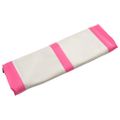 vidaXL Nafukovacia žinenka s pumpou 300x100x15 cm, PVC, ružová