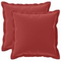 vidaXL Poťah na podložku 2 ks HOUTEN Víno červené 45 x 45 cm Polyester