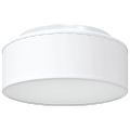 vidaXL Stropná lampa so bodmi Biela 30 x 30 x 13,5 cm látka