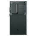 Puzdro Spigen Optik Armor pre Samsung Galaxy S24 Ultra, tmavozelená