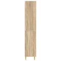 vidaXL Sada skríň 2 ks 33 x 34,5 x 90 cm Kompozitné drevo Dub sonoma