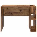vidaXL Stôl Staré drevo Kompozitné drevo 109 x 50 x 78 cm