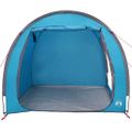 vidaXL Stan na uskladnenie bicyklov 210 x 156 x 180 cm Modrá