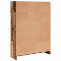 vidaXL Knižnica staré drevo 80x24x109 cm kompozitné drevo