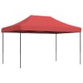 vidaXL Skladací pop-up párty stan burgundský 440x292x315 cm