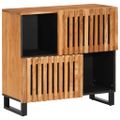vidaXL Komoda 80x34x75 cm akáciový masív
