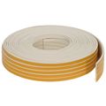 vidaXL Samolepiaca tesniaca páska na okno Biela 15 x 8 mm 12 m